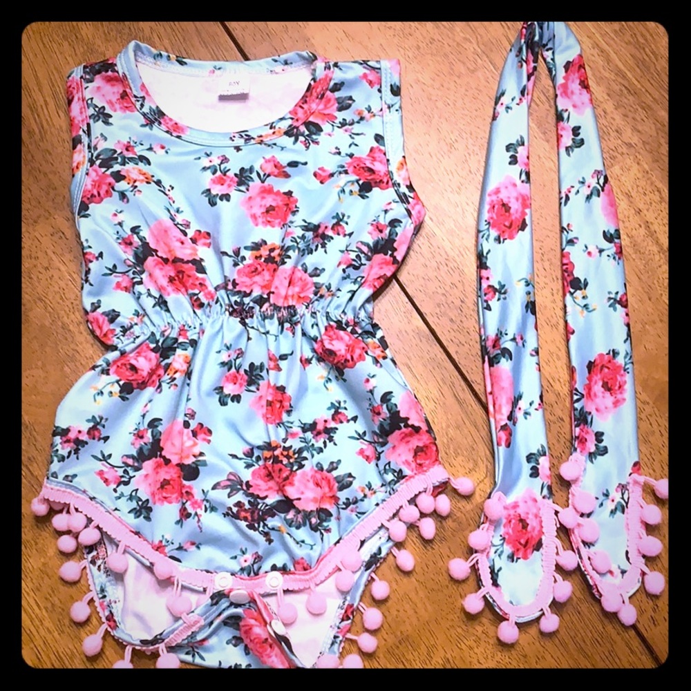 Adorable toddler girl outfit